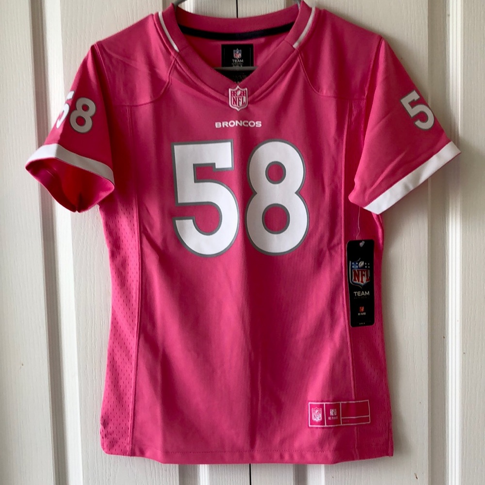 NFL Broncos PINK Jersey